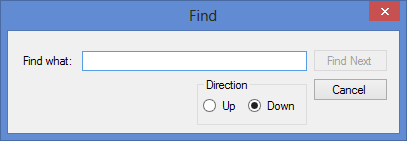 finddialog