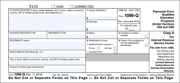 1099Q Form