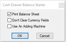 CashDrawerBalanceStarter