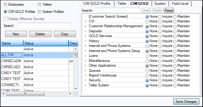 CIM GOLD tab