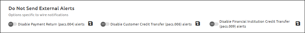 DoNotSendExternalAlerts