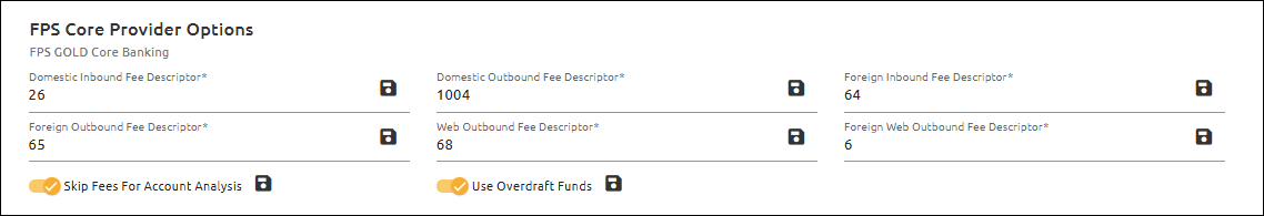 FPSCoreProviderOptions