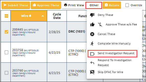 SendInvestigationRequest