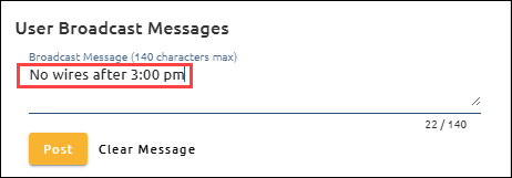 UserBroadcastMessages