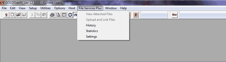 File Services Plus menu