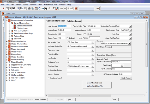General Information tab