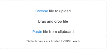 Attach File Options