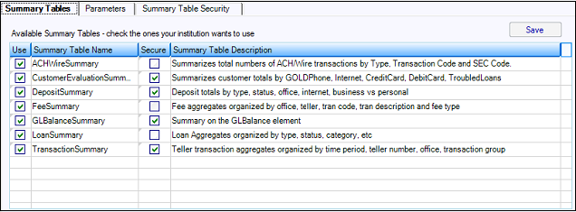 VitalView GOLD Setup Screen